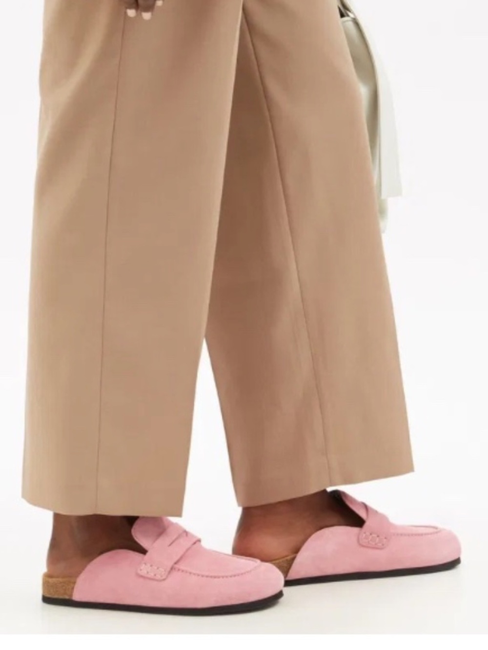 JW Anderson Pink Suede Penny Loafers Size 7.5 to 8 (EU 38) - Picture 3 of 14